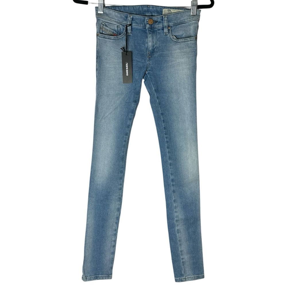 Diesel Skinzee Low Super Slim Low Waist Jeans Size 27 x 32